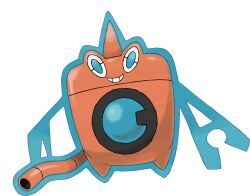alternate_form blue_eyes full_body gen_4_pokemon highres nintendo no_humans official_art pokemon pokemon_(creature) pokemon_dppt pokemon_focus pokemon_platinum rotom rotom_(wash) smile solo sugimori_ken teeth third-party_source transparent_background washing_machine