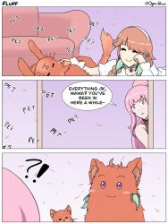 Rule 34 | 2girls, cat, highres, hololive, hololive english, holomyth, long hair, mori calliope, multiple girls, oguma shiro, takanashi kiara