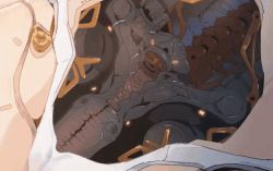 Rule 34 | 1girl, android, animated, animated gif, artificial vagina, erophone, mechabare, mechanical pussy, robot, robot girl, sex toy, solo, tess (erophone), uterus, x-ray, zhu fun