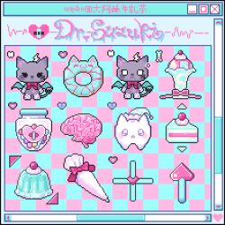 ? animal-themed_food animal_ears animated animated_gif black_eyes blue_background blue_hat blue_wings blush_stickers bone bow bowtie brain cake cake_slice cat cat_ears cat_tail character_name checkered_background cherry chinese_commentary closed_mouth commentary_request cross demon_girl demon_wings donut eyelashes food frown fruit fur-trimmed_headwear fur_trim gelatin glass hair_ornament hairclip hat heart horns ice_cream jar looping_animation nightcap no_humans o_o original pill pink_background pipette pixel_art polka_dot_headwear red_bow red_bowtie single_horn solid_eyes susumilk tail tooth two-tone_background unworn_hair_ornament unworn_hairclip watermark weibo_watermark whipped_cream white_horns window_(computing) wings