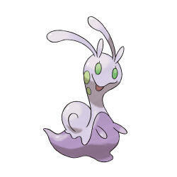 Rule 34 | animal focus, antennae, artist request, full body, gen 6 pokemon, green eyes, nintendo, no humans, official art, open mouth, pokemon, pokemon (creature), pokemon focus, pokemon xy, simple background, sliggoo, smile, solo, third-party source, white background
