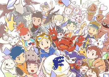 Rule 34 | ai (digimon), akiyama ryo, alice mccoy, cake, card, choromon, culumon, cyberdramon, digignome, digimon, digimon tamers, dobermon, food, goggles, goggles on head, guardromon, guilmon, heart, horns, impmon, katou juri, kitagawa kenta, labramon, lee jianliang, lee shaochung, leomon, lopmon, makino ruki, makoto (digimon), marinangemon, matsuda takato, one eye closed, puppet, renamon, shiota hirokazu, smile, terriermon, uehara minami, urazoe kai, wings, wink
