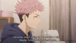 Rule 34 | 1boy, 1girl, anger vein, animated, audible speech, black hair, black hoodie, black panties, blush, breasts, brown eyes, brown hair, commentary, embarrassed, english commentary, eye contact, holding another&#039;s wrist, hood, hoodie, imjustthatkinky, indoors, itadori yuuji, japanese audio, jujutsu kaisen, kabedon, kabedon on viewer, kagemiannmamoru (va), kugisaki nobara, large breasts, looking at another, looking at viewer, maplestar, mikoshiba izumi (va), nipples, paid reward available, panties, patreon username, pink hair, pov, short hair, sound, sound horizon, subtitled, television, topless female, undercut, underwear, undressing, video, walk-in, watching television, watermark, yellow hoodie
