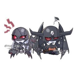 Rule 34 | demon, demon girl, devimon, digimon, digimon (creature), fallen angel, highres, ladydevimon, long hair, mask