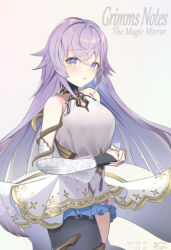 Rule 34 | 1girl, 2021, bad id, bad twitter id, breasts, dated, grimms notes, large breasts, magic mirror (grimms notes), solo, soranagi (una123)