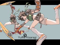 1girl open_fly short_hair shorts tagme