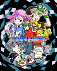 appmon asuka_torajirou digimon digimon_universe:_appli_monsters dokamon gatchmon hackmon_(appmon) karan_eri katsura_rei musimon shinkai_haru
