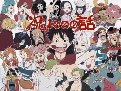 &gt;_&lt; +++ 4girls 6+boys ^_^ antlers black_hair black_suit blue_hair blue_skin bottle brook_(one_piece) charlotte_linlin cigarette closed_eyes colored_skin commentary_request cross curly_eyebrows eyewear_on_head facial_hair formal_clothes franky_(one_piece) goatee green_hair haori hat headphones highres holding holding_bottle holding_staff horns japanese_clothes jinbe_(one_piece) kaidou_(one_piece) long_nose looking_at_viewer monkey_d._luffy multiple_boys multiple_girls mustache nami_(one_piece) nami_(one_piece)_(east_blue) nami_(one_piece)_(onigashima) nico_robin nico_robin_(alabasta) nico_robin_(onigashima) notice_lines one_eye_closed one_piece orange_skirt overalls pink_hair pink_hat pompadour ponytail reindeer_antlers roronoa_zoro round_teeth sanji_(one_piece) scar scar_across_eye scar_on_face sharp_teeth shirt short_hair simple_background skeleton skirt staff straw_hat_pirates suit t-shirt teeth telushake_opnk thumbs_up tony_tony_chopper tusks usopp white_background white_hair white_hat yamato_(one_piece)