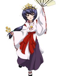 1girl absurdres commentary commission commissioner_upload cosplay english_commentary girls_und_panzer hand_fan highres key_(gaigaigai123) nige_jouzu_no_wakagimi reizei_mako second-party_source shizuku_(nige_jouzu_no_wakagimi)