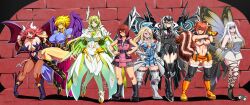 airy_(bravely_default) blazblue bravely_default_(series) breasts breath_of_fire breath_of_fire_ii crossover disgaea elsword eve_(elsword) jadenkaiba kairi_(kingdom_hearts) kingdom_hearts large_breasts long_hair makoto_nanaya nina_(breath_of_fire_ii) priere_(disgaea) rena_erindel
