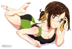 1girl absurdres copyright_name copyright_notice highres ikeda_ayami koga_konoha looking_at_viewer magazine_scan megami_magazine ninja_to_koroshiya_no_futarigurashi official_art scan simple_background solo white_background
