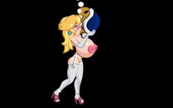 1girl animated animated_gif ass blonde_hair blue_eyes breasts buzzy_beetle fellatio flash flash_game holding ivan-aedler mario_(series) nintendo nipples oral penis princess princess_peach pussy sex super_mario_bros._1 text_focus uncensored video