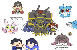 Rule 34 | aiba ami, alphamon, amasawa keisuke, blue hair, coat, coat on shoulders, digimon, digimon story: cyber sleuth, digimon story: cyber sleuth hacker&#039;s memory, highres, long hair, lopmon, mamemon, mameo (digimon), marinangemon, mishima erika, sunglasses, twintails, v-mon, very long hair, wanyamon, yamaki mitsuo, yellow eyes