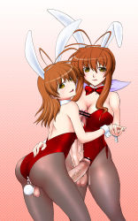 Rule 34 | 00s, 2futa, age difference, anal, anal object insertion, animal ears, antenna hair, ass, back, bare shoulders, blush, bow, bowtie, breasts, brown eyes, brown hair, cameltoe, canadazin, censored, clannad, erection, fake animal ears, furukawa nagisa, furukawa sanae, futanari, hand on own hip, happy, highres, hip focus, holding hands, large breasts, large penis, leotard, long hair, looking back, mature female, medium breasts, mother and daughter, multiple futa, object insertion, pantyhose, penis, playboy bunny, precum, rabbit ears, rabbit tail, short hair, smile, tail, testicles, thick thighs, thighs, veins, veiny penis, wrist cuffs