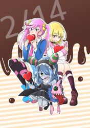 Rule 34 | appmon, digimon, digimon universe: appli monsters, karan eri, kashiki ai, mienumon, tagme, valentine