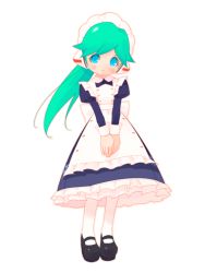 Rule 34 | 0123456789, 1girl, charu (saru getchu), female focus, maid, original, pantyhose, ponytail, saru getchu, solo, white pantyhose