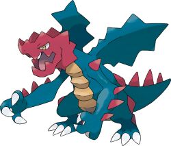 Rule 34 | animal focus, artist request, claws, dragon, dragon wings, druddigon, full body, gen 5 pokemon, highres, nintendo, no humans, official art, open mouth, pokemon, pokemon (creature), pokemon bw, pokemon focus, solo, spikes, standing, third-party source, tongue, transparent background, wings, yellow eyes