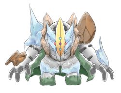 00s fusion gen_3_pokemon gen_4_pokemon ice legendary_pokemon monster nintendo no_humans pokemon pokemon_(creature) pokemon_dppt pokemon_rse regice regigigas regirock registeel simple_background white_background