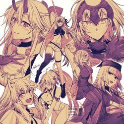 6+girls ahoge animal_ears asymmetrical_legwear bare_shoulders bikini blunt_bangs breasts cloak coat crop_top cropped_shirt fate/grand_order fate_(series) fox_ears fox_girl fur-trimmed_cloak fur_trim glasses gloves gradient_hair hair_between_eyes hair_over_one_eye headpiece high_ponytail highres horns jacket japanese_clothes jeanne_d&#039;arc_alter_(avenger)_(fate) jeanne_d&#039;arc_alter_(fate) kimono large_breasts long_hair looking_at_viewer mash_kyrielight medium_hair midriff monochrome multicolored_coat multicolored_hair multiple_girls nagao_kagetora_(fate) navel obi okita_souji_(fate) okita_souji_alter_(swimsuit_saber)_(fate) okita_souji_alter_(swimsuit_saber)_(third_ascension)_(fate) one_eye_closed pantyhose ponytail sash sen_no_rikyu_(fate) sen_no_rikyu_(second_ascension)_(fate) shirt short_hair shorts single_thighhigh smile solo suzuka_gozen_(fate) swimsuit thighhighs tomoe_gozen_(fate) two-tone_coat two-tone_hair uesugi_kenshin_(fate) uesugi_kenshin_(second_ascension)_(fate) v very_long_hair yuuzuki230