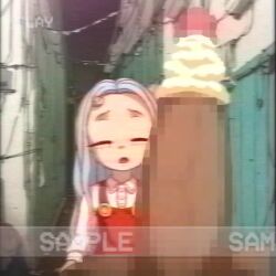 1boy 1girl allyway angelauxes animated blue_hair boku_no_hero_academia brown_eyes censored eri_(boku_no_hero_academia) head_out_of_frame horns imminent_penetration imminent_rape little_horn loli lowres paid_reward_available penis penis sample_watermark smegma sound static video watermark worried
