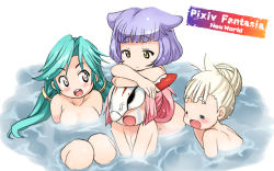Rule 34 | 4girls, multiple girls, open mouth, original, pixiv fantasia, pixiv fantasia new world, tagme, yu 3