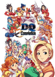 1980s_(style) 6+girls aira_(dq7) alena_(dq4) barbara_(dq6) bianca_(dq5) blue_eyes breasts curly_hair deborah_(dq5) dragon_quest dragon_quest_ii dragon_quest_iii dragon_quest_iv dragon_quest_v dragon_quest_vi dragon_quest_vii dragon_quest_viii dress everyone flora_(dq5) green_eyes hat heroine_(dq4) highres hood jessica_albert juvecross large_breasts long_hair looking_at_viewer maribel_(dq7) medium_breasts multiple_girls oldschool open_mouth princess_laura princess_of_moonbrook red_(dq8) red_hair short_hair small_breasts smile
