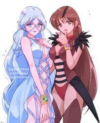 Rule 34 | 2girls, bishoujo senshi sailor moon, multiple girls, nail polish, namisonpictures, sailor aluminum seiren, sailor lead crow, tagme, yuri