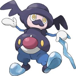 Rule 34 | artist request, blue shoes, bright pupils, cane, facial hair, full body, gen 8 pokemon, gloves, holding, holding cane, mr. rime, mustache, nintendo, official art, pokemon, pokemon (creature), pokemon focus, pokemon swsh, shoes, solo, third-party source, transparent background, white gloves, white pupils, yellow eyes