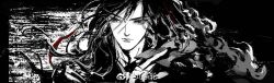 1boy between_fingers black_eyes black_hair black_hanfu burning chinese_clothes closed_mouth faux_traditional_media fire floating_hair greyscale hair_ribbon hanfu holding holding_ofuda ink_wash_painting kcllzas163 long_hair looking_at_viewer male_focus modao_zushi monochrome ofuda ofuda_between_fingers ponytail portrait red_ribbon ribbon solo spot_color third-party_source upper_body watermark wei_wuxian weibo_watermark