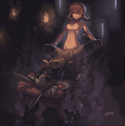 00s 1futa 1girl 2014 animal_ears arms_behind_back artist_name ball_gag bdsm blindfold bondage bound box_tie breasts clothed_sex dark-skinned_female dark_skin dated dildo faustsketcher femdom final_fantasy final_fantasy_xii fire fran_(ff12) futa_with_female futanari gag gagged highres interracial medium_breasts multiple_girls navel night nipples penelo rabbit_ears sex sex_toy spread_legs strap-on sweat twintails upside-down viera white_hair yuri