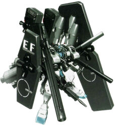 Rule 34 | 1990s (style), beam cannon, beam rifle, color variation, dengeki hobby, earth federation, emblem, energy gun, g-3 gundam, gundam, kobayashi makoto (illustrator), logo, machinery, magazine scan, mecha, mecha focus, missile, mobile suit, no humans, nuclear weapon, official art, realistic, retro artstyle, robot, roundel, rx-78-2 solomon express g-3, scan, science fiction, shield, thrusters, traditional media, v-fin, vernier thrusters, weapon, white background