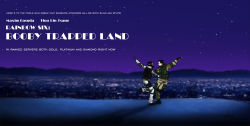 1boy 1girl city_lights cityscape dancing english_text frost kapkan kapkan_(rainbow_six_siege) la_la_land maniac_(maniacyakutia) night night_sky outdoors rainbow_six rainbow_six_siege scenery sky tagme