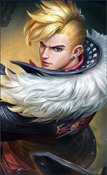 bad_tag chou_(mobile_legends) eyebrows gray high mobile_legends:_bang_bang muscular tagme