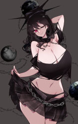 Rule 34 | 1girl, absurdres, alternate color, breasts, hecatia lapislazuli, highres, large breasts, raptor7, touhou