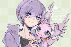Rule 34 | digimon, digimon (creature), digimon story: cyber sleuth, digimon story: cyber sleuth hacker&#039;s memory, marinangemon, nogi yu, pink eyes, pink hair, short hair