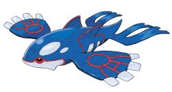 animal_focus black_sclera closed_mouth colored_sclera full_body gen_3_pokemon highres kyogre legendary_pokemon nintendo no_humans official_art outstretched_arms pokemon pokemon_(creature) pokemon_focus pokemon_rse solo spread_arms sugimori_ken third-party_source transparent_background yellow_eyes