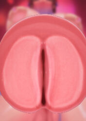 Rule 34 | 1futa, absurdres, arabian clothes, blurry, blush, breasts, brown hair, censored, depth of field, futanari, half-closed eyes, highres, large breasts, long hair, looking at viewer, mouth veil, pasties, penis, pov, pukupukubu, purple eyes, solo, veil