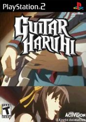 guitar guitar_hero instrument parody suzumiya_haruhi_no_yuuutsu tagme