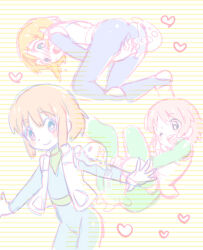 1boy artist_request ass ass_focus blue_suit blush doraemon doraemon:_nobita_no_himitsu_dougu_museum formal_clothes huge_ass jacket kurt_hartmann male male_focus medium_hair popon_(doraemon) red_hair shota suit