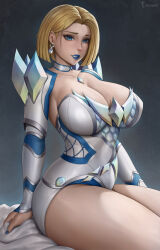 1girl blonde_hair breasts emma_frost highres large_breasts marvel marvel_rivals tiosam x-men