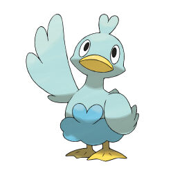 animal_focus artist_request bird blue_wings closed_mouth duck ducklett feathered_wings full_body gen_5_pokemon nintendo no_humans official_art pokemon pokemon_(creature) pokemon_bw pokemon_focus simple_background solo standing third-party_source webbed_feet white_background wings