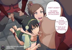 2boys 2girls artist_name ass assisted_rape avatar:_the_last_airbender avatar_legends barefoot bisexual_female black_hair blind braid brown_eyes brown_hair censored collarbone crying crying_with_eyes_open cum cum_on_body cum_on_feet cum_on_lower_body english_text facing_viewer fat fat_man fellatio female_collaborator from_above group_sex half-closed_eyes hat head_out_of_frame heart heart-shaped_pupils hetero holding_detached_head inkhaiku kneeling looking_at_another looking_up mosaic_censoring multiple_boys multiple_girls on_floor open_mouth oral outdoors penis pom_pom_(clothes) rape sexual_coaching short_hair single_braid smile soles speech_bubble spoken_heart swept_bangs symbol-shaped_pupils tagme tearing_up tears teeth toes toph_beifong torn_clothes trembling twitter_username ty_lee upper_teeth_only watermark web_address