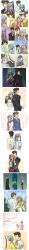 absurdres apron bare_shoulders black_eyes black_hair blush child china_dress chinese_clothes choker clipboard closed_eyes code_geass couple dark_skin detached_sleeves dress earrings elbow_gloves family fingerless_gloves food gloves gym_uniform hair_over_one_eye headband headdress highres hug jacket jewelry long_hair long_image maid maid_apron maid_headdress military military_uniform necktie ohgi_kaname open_mouth pocky ponytail shirt short_hair silver_hair single_vertical_stripe sweater tall_image tears towel uzura_(suzukane) villetta_nu wedding_dress white_shirt yellow_eyes