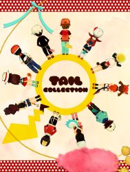 00s 10s 1990s_(style) alternate_costume bandana boots brendan_(pokemon) creatures_(company) dawn_(pokemon) ekm english_text ethan_(pokemon) game_freak gen_1_pokemon gen_2_pokemon gen_3_pokemon gen_4_pokemon gen_5_pokemon girafarig hat highres hilbert_(pokemon) hilda_(pokemon) kris_(pokemon) leaf_(pokemon) lucas_(pokemon) lyra_(pokemon) marill may_(pokemon) meowth multiple_boys multiple_girls nintendo pachirisu pikachu pikachu_tail pink_boots pokemon pokemon_(creature) pokemon_bw pokemon_dppt pokemon_frlg pokemon_gsc pokemon_hgss pokemon_rgby pokemon_rse pokemon_tail purrloin red_(pokemon) red_(pokemon_frlg) retro_artstyle seviper skitty smeargle tail tympole watchog