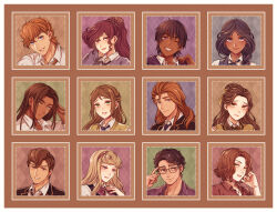 Rule 34 | 6+boys, 6+girls, aladdin (disney), aladdin (movie), aurora (disney), avengers (series), beauty and the beast (disney), belle (disney), black hair, brown eyes, bruce banner, dark-skinned female, dark skin, hercules (1997 movie), hercules (disney), highres, jane porter, jasmine (disney), jewelry, long hair, looking at viewer, marvel, megara (disney), mizala, multiple boys, multiple girls, natasha romanoff, phillip (disney), prince adam (disney), sleeping beauty (disney), tarzan (disney), tarzan (disney movie), very long hair