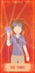 Rule 34 | absurdres, blue card, d-ark, digimon, digimon tamers, highres, matsuda takato, tagme