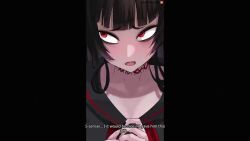 1boy 1girl anger_vein animated anus ass black_hair black_nails blue_archive blunt_bangs blush bouncing_breasts breasts cum cum_in_pussy cum_on_body cum_on_breasts cum_on_upper_body dandelion ejaculation eyeliner female_pubic_hair flower gift halo heart hetero large_breasts laughing leg_grab legs_up long_hair looking_at_viewer lying makeup nipples on_back penis pov pubic_hair pussy red_eyes school_uniform sex softshiki_oni sound steaming_body stitched_neck stitches subtitled tagme testicles tongue tongue_out tsurugi_(blue_archive) uncensored vaginal video weeds x-ray