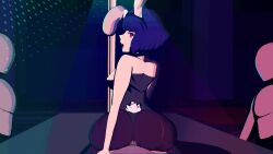 1boy 1girl adorable_face akemi_ito animal_costume animated couple cum echoes_of_the_town ejaculation female indie_game internal_cumshot pixel_art pixelated pixels purple_hair rabbit_costume rabbit_ears rabbit_tail red_eyes sex short_hair town video x-ray