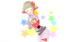 angry belt breasts creatures_(company) fingerless_gloves game_freak gloves grey_hair koikatsu looking_at_viewer lyla_(pokemon) nintendo oppai_loli pokemon pokemon_(anime) pokemon_journeys purple_eyes