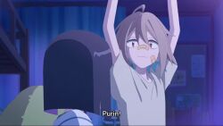 6+girls animal animated anime_screenshot bandaid bandaid_on_cheek bandaid_on_face bandaid_on_nose bicycle black_hair blonde_hair blush cat cloud do_it_yourself!! dog drill glasses grey_hair haruko_hoketsu hikage_takumi indoors juliet_queen_elizabeth_viii kouki_kokoro long_hair medium_hair multiple_girls orange_hair outdoors pochi_(do_it_yourself!!) poking purple_hair red_eyes short_hair sitting sky smile sound standing subtitled suride_miku tama_(do_it_yourself!!) video yasaku_rei yua_serufu